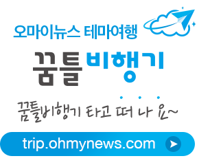 오마이뉴스 테마여행. 꿈틀비행기